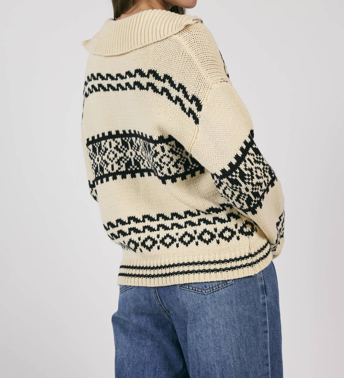 Sage The Label - Great Outdoors Half Zip Sweater