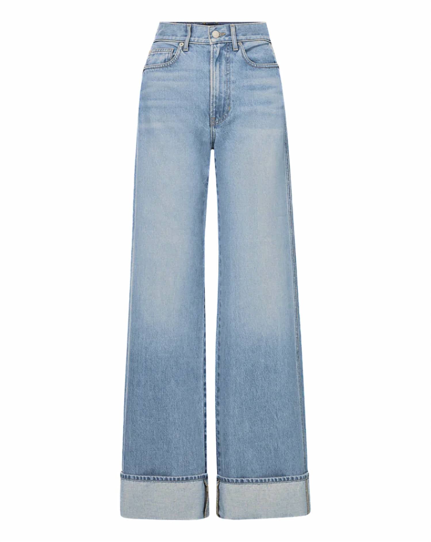 Veronica Beard - Taylor High Rise Wide Leg Jeans