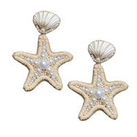 Gaby & Grace - Atlantis Starfish Seashell Earrings