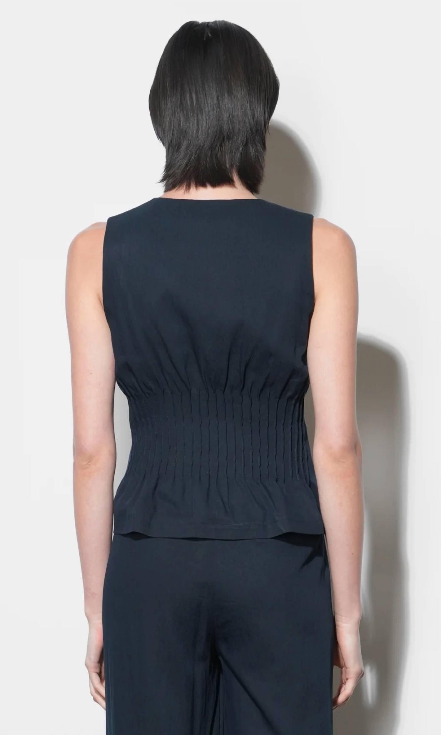 Greylin - Lacey Pintuck Top