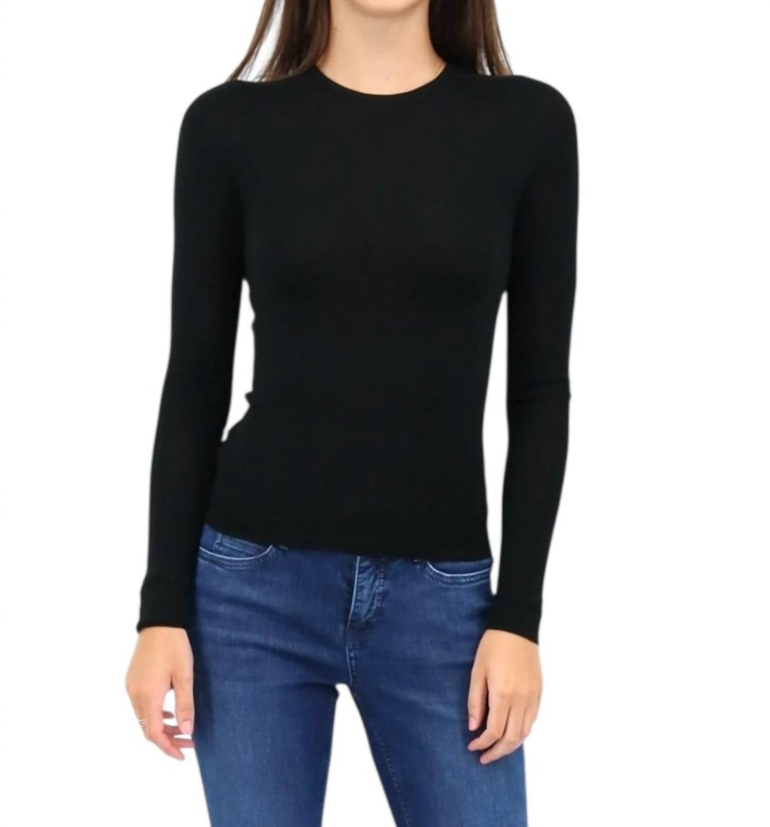 catherine gee Jennifer Sweater in black - women's sweater