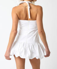 Olivaceous - Got It Bubble Mini Dress