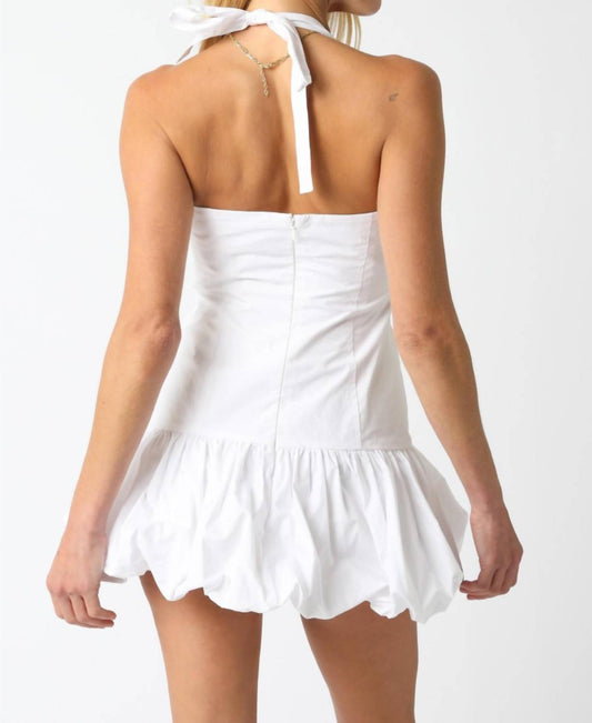 Olivaceous - Got It Bubble Mini Dress