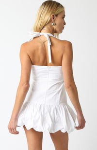 Olivaceous - Got It Bubble Mini Dress