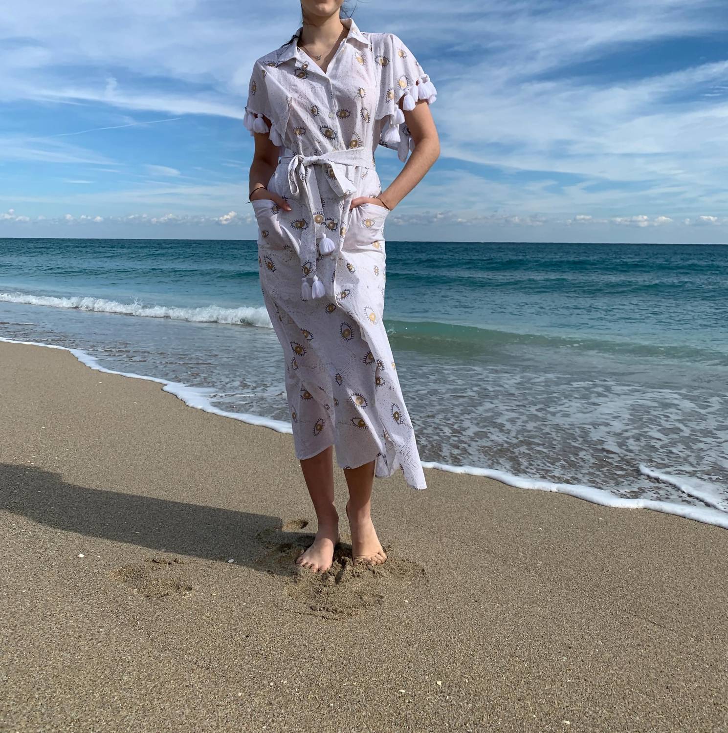Pick Happy - Women's Half Sleeve Kimono