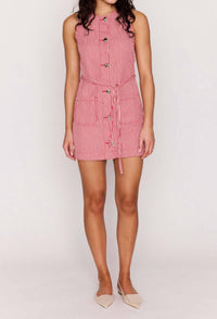 Minkpink - Freya Stripe Shift Dress