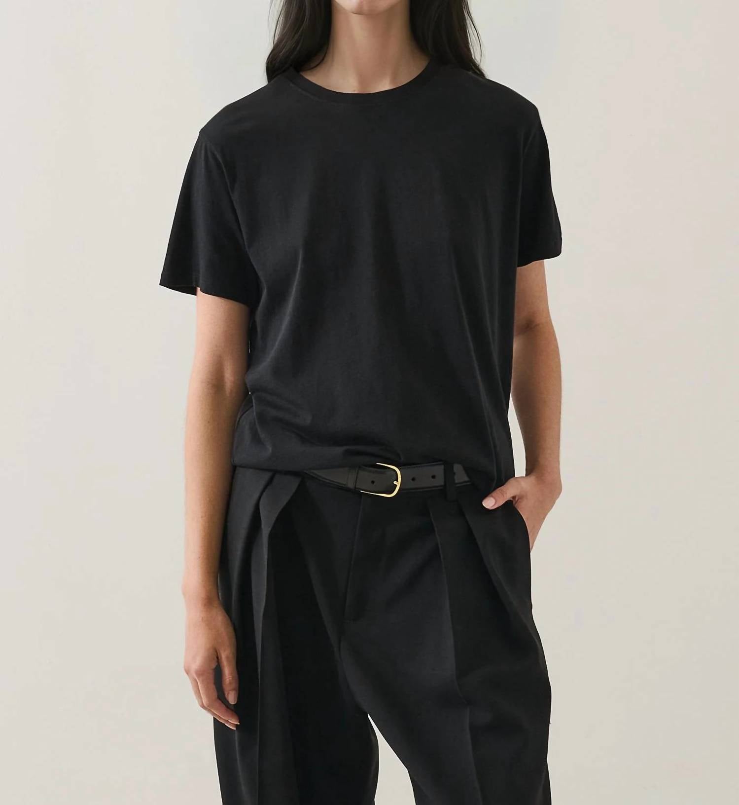 Patrick Assaraf - Lightweight Pima Cotton Boyfriend T-shirt