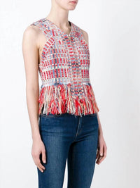 Tory Burch - Lurex Tweed April Top