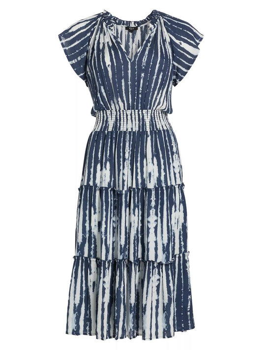 Rails - Amellia Tie-Dye Tiered Midi-Dress