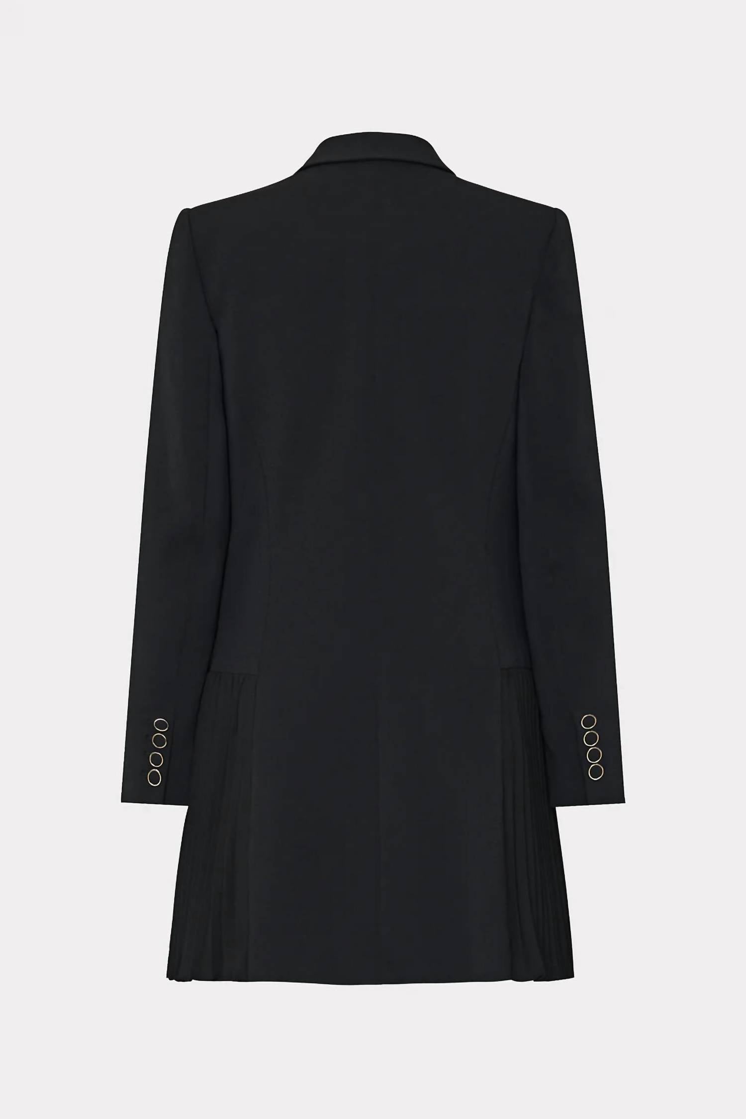 Milly - Pleated Blazer Dress