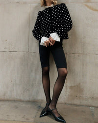 Queens of Archive Kitty Embellished Jacket in black - women's jacket - view 5