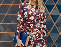 Esteem Couture - Fallon Floral Long Dress