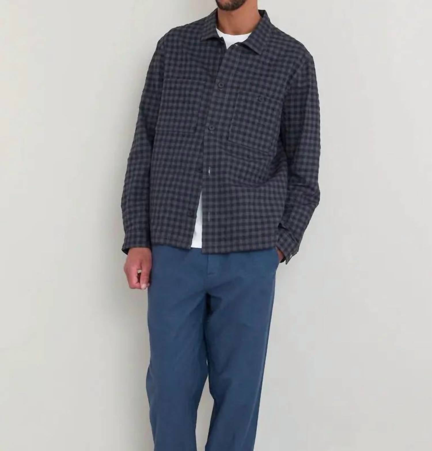 Folk - Heavy Cord Patch Overshirt