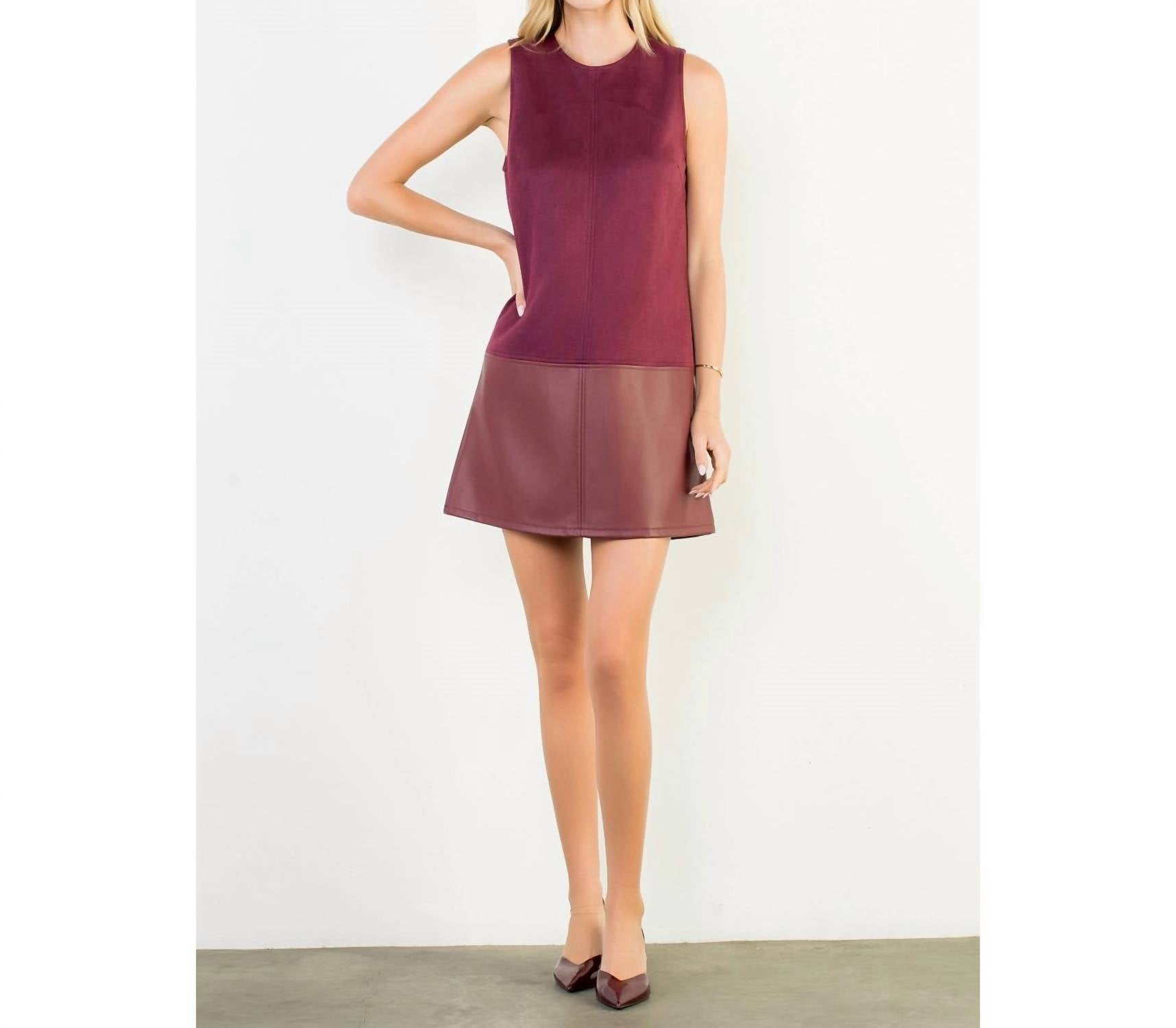 Thml - Leading Story Mixed Media Dress