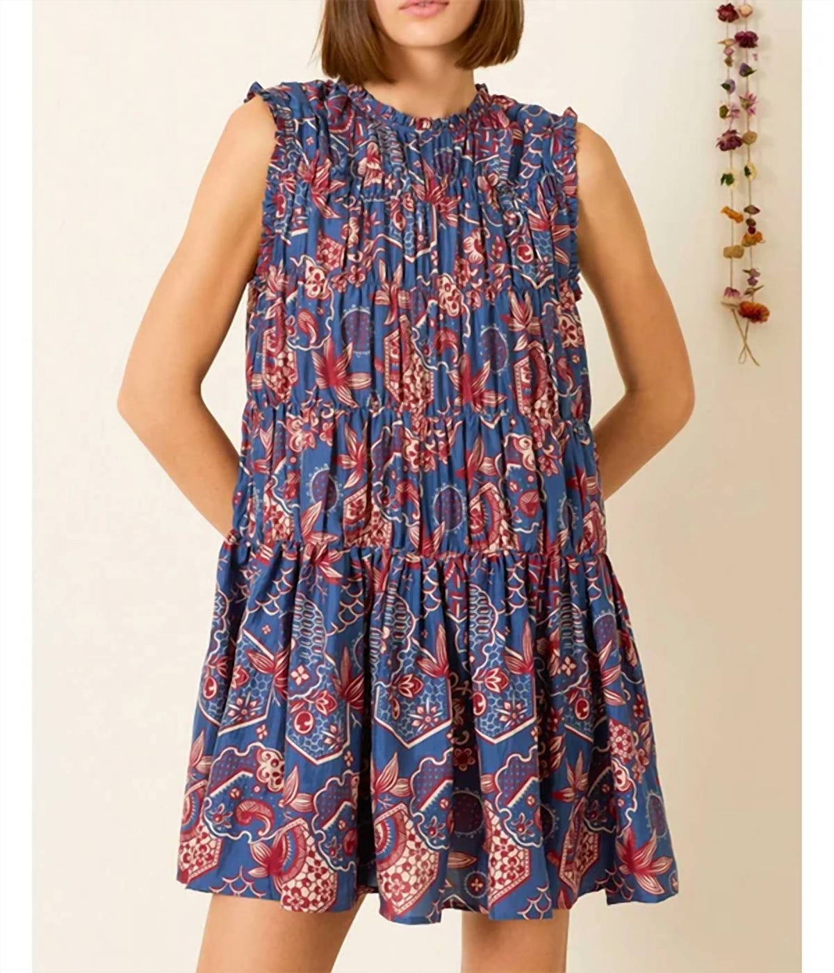 Alix Of Bohemia - Julie Delft Hive Silk Dress