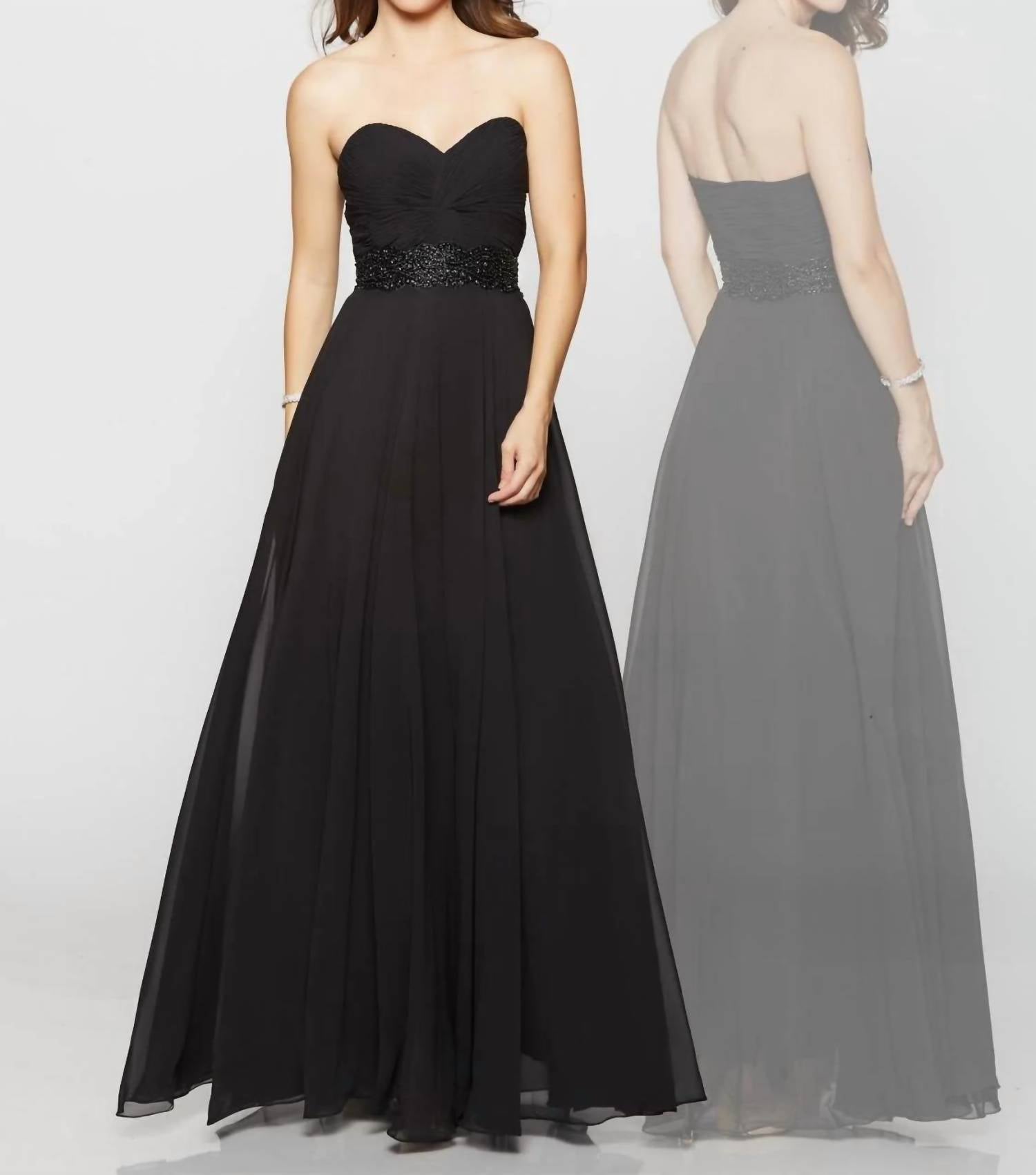 Last Dress - Twilight Whirl Strapless Gown