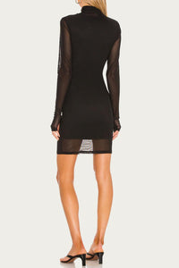 TILDA MESH MINI DRESS
