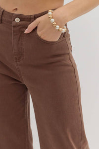 Entro - Sawyer Mid Rise Ankle Pants