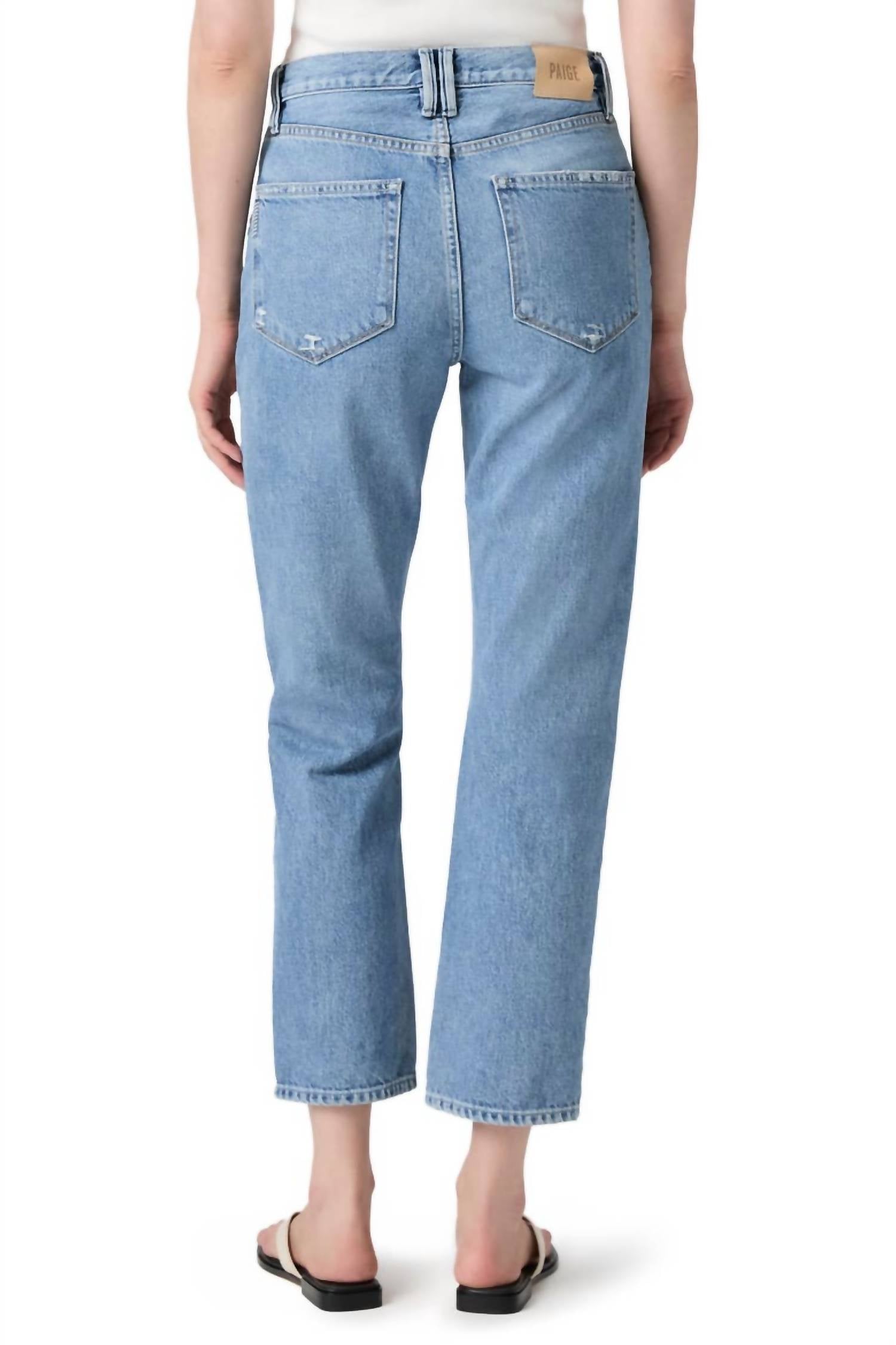 Paige - Billy Crop Straight Leg Jeans