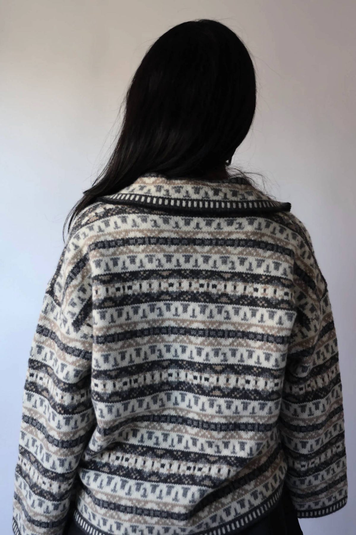 Bailey Rose - Vintage Stripe Pattern Sweater