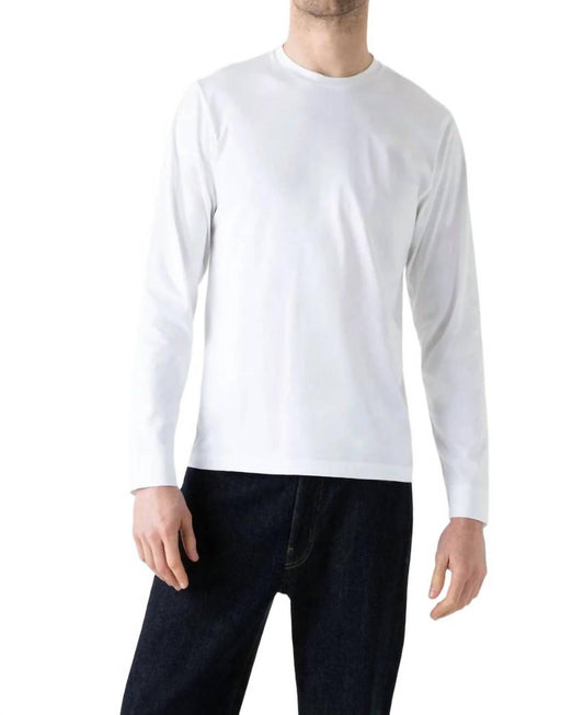 Sunspel - Long Sleeve Riviera Midweight T‑Shirt