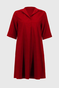 Joseph Ribkoff - Women's Stretch Poplin Trapeze Mini Dress