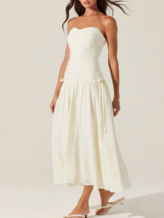 Astr - Zori Strapless Dress