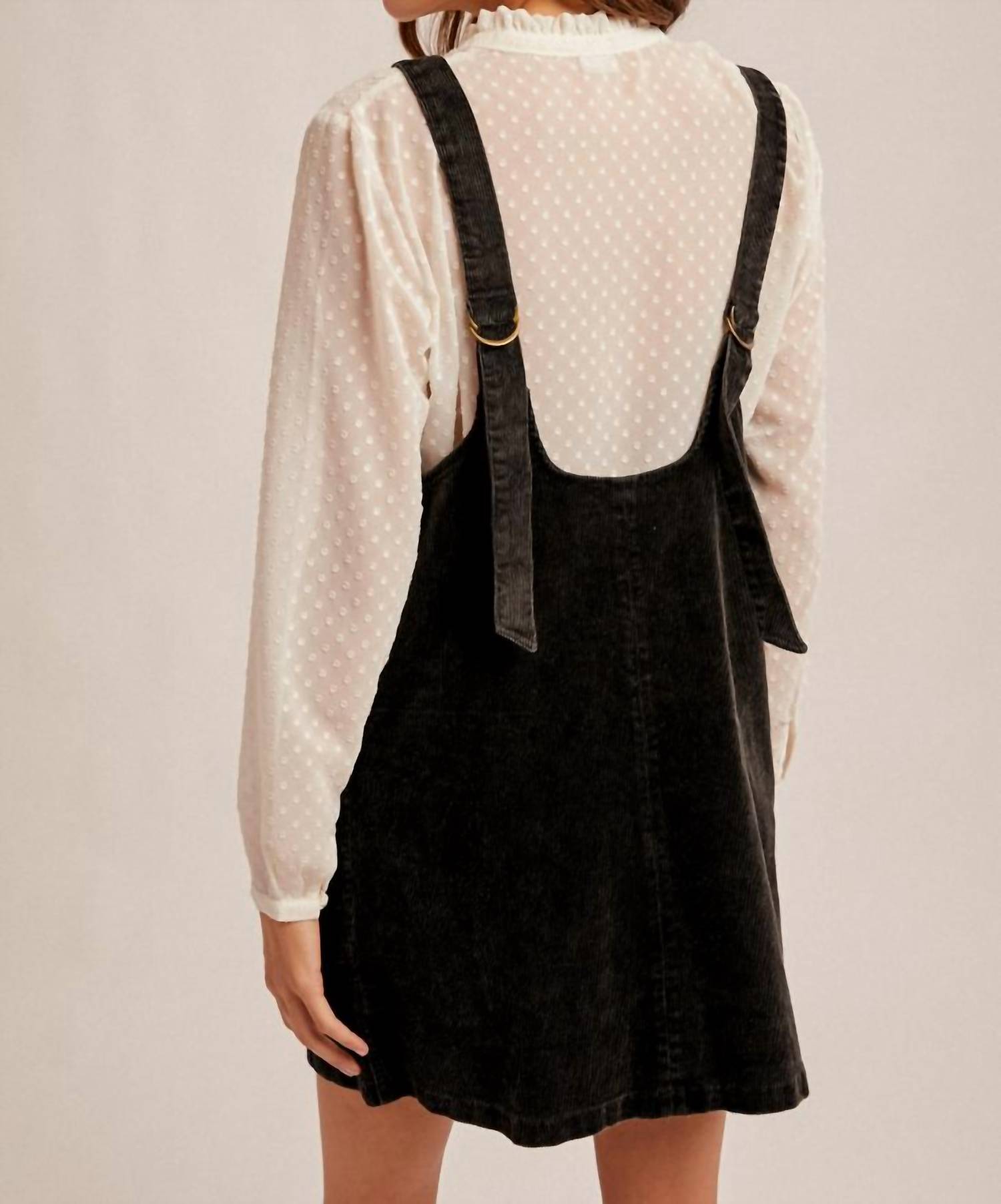 Hem & Thread - Courduroy Pinafore Overall Dress