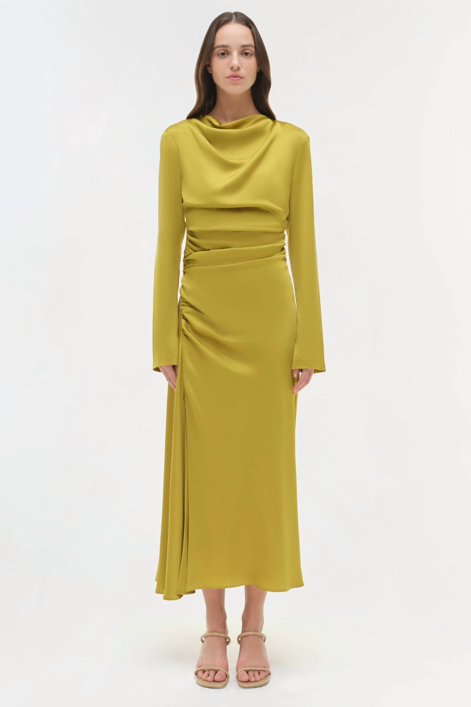 Simkhai - Odessa Satin Midi Dress
