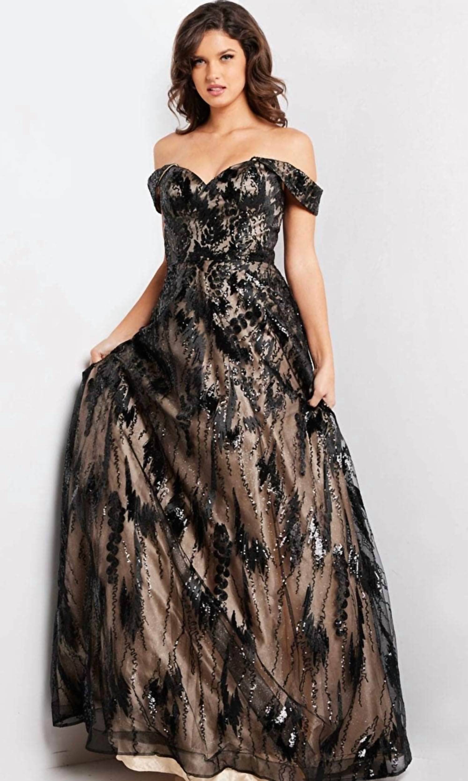 Jovani - Sweetheart A-line Gown