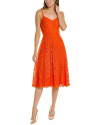 Tadashi Shoji - Lace Fit And Flare Midi Dress