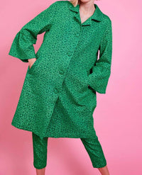 Jayley - Embroidered Trench Coat