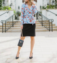 Jack By Bb Dakota - Send Flowers Blouse