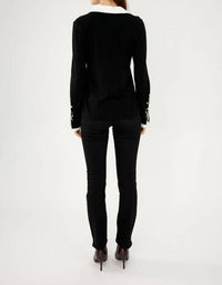 Frank Lyman - Women's Pearl Trim Sweater