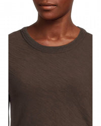 Lilla P - Long Sleeve Bias Crewneck Tee