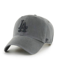 ’47 Men's Los Angeles Dodgers Clean Up Adjustable Cap in charcoal - men's hat