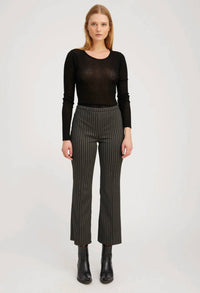 Sprwmn - Ankle Flare With Pintucks Pants