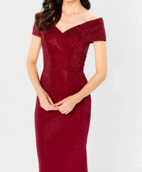 Montage By Mon Cheri - Fit & Flare Gown With Off The Shoulder Sweetheart Neckline