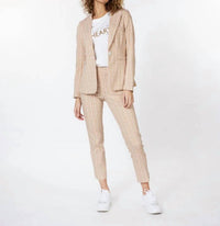 Esqualo - Sienna Stretch Block Blazer