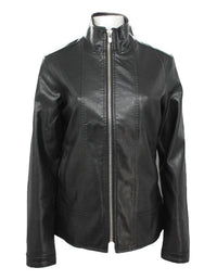 Nine West - Classic Racer Leather Jacket