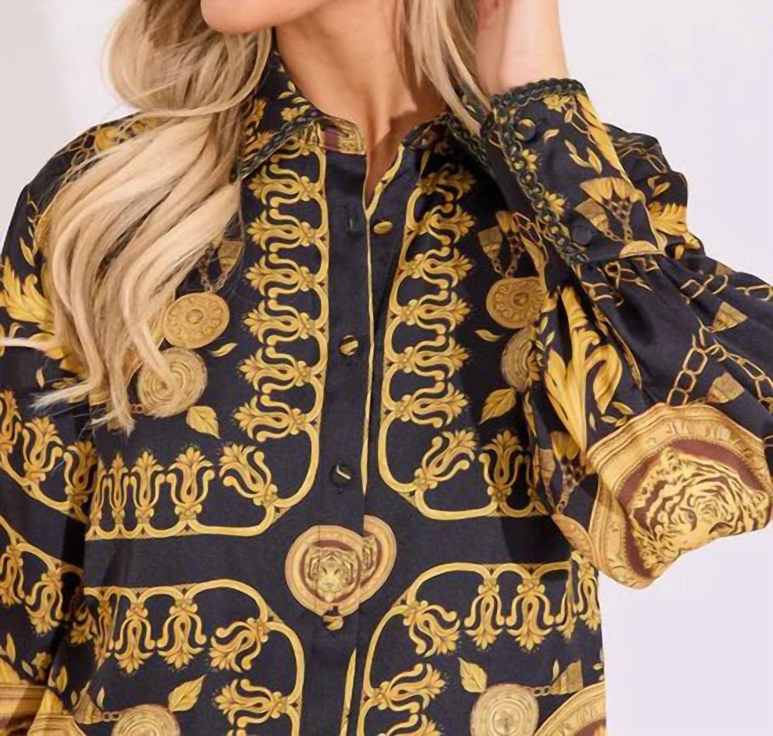 Alden Adair - Sadie Button Front Top
