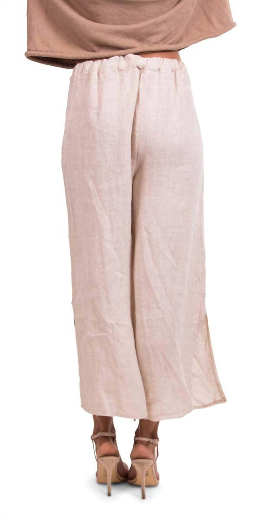 Gigi Moda - Flo Linen Capri Pants