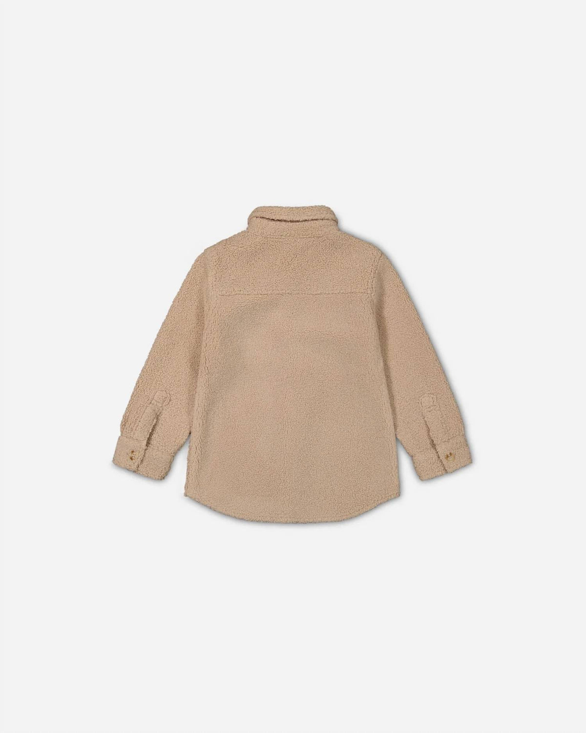Deux Par Deux - Kids' Flap Pocket Sherpa Shacket