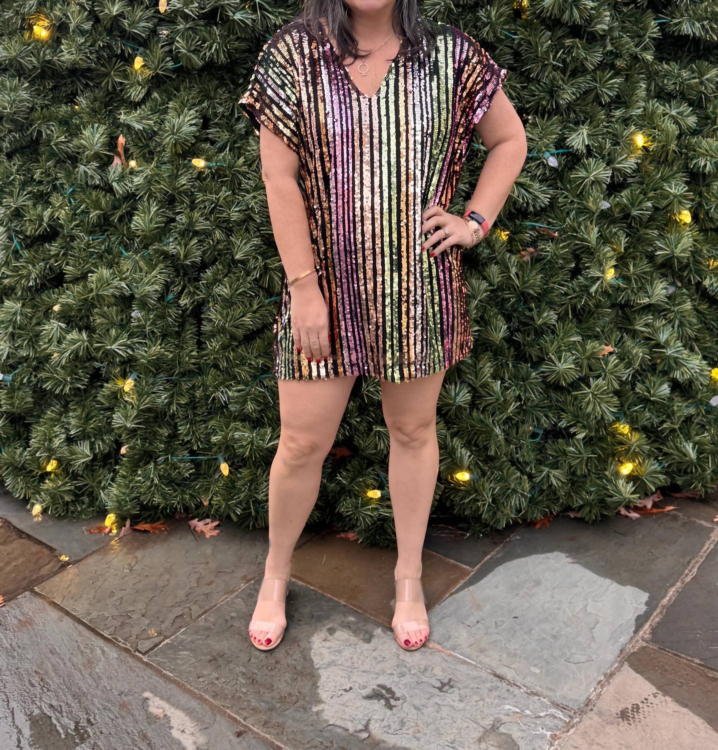 By Together - Hyped In Striped Dress