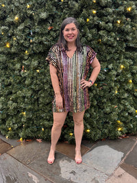 By Together - Hyped In Striped Dress