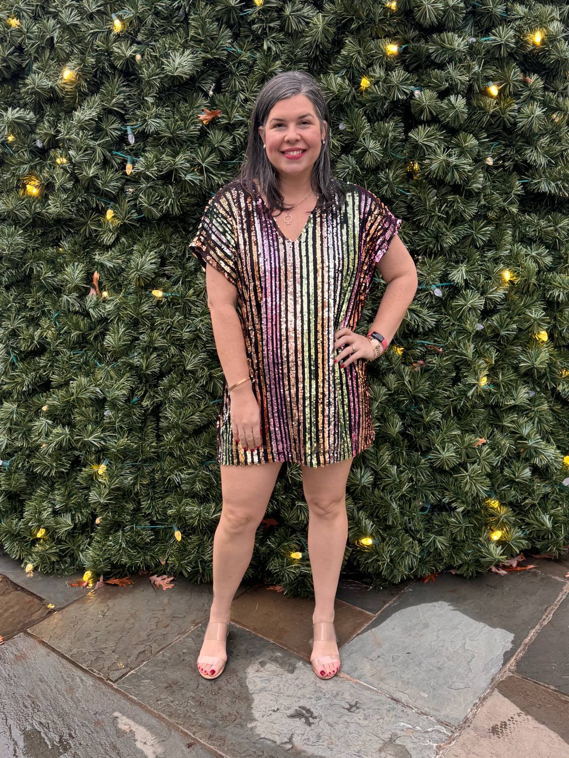 By Together - Hyped In Striped Dress