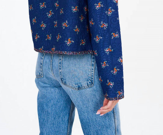 M.A.B.E. - Vivi Print Quilted Jacket