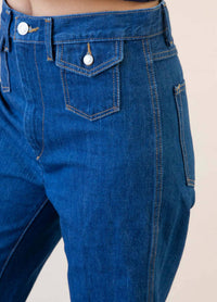 Re/Done - 7os Pocket Wide Leg Jeans