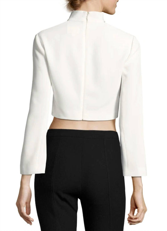 Cinq A Sept - Amara Choker Crop Top