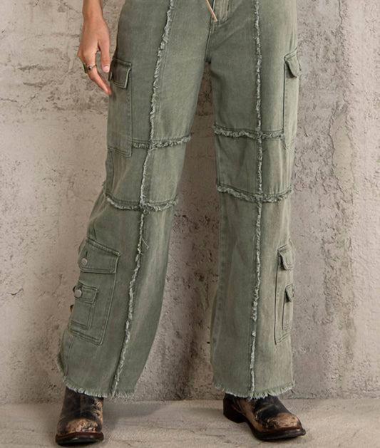 Pol - Harmony Wide Leg Cargo Pant